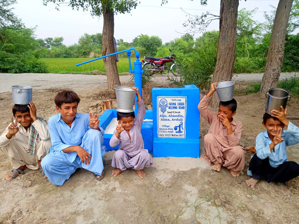 Punjab, Pakistan – Aljo,Almedin,Alma, Avdulj – FZHH Water Well# 2017