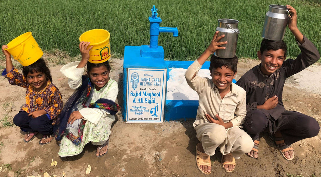 Punjab, Pakistan – Sajid Maqbool & Ali Sajid – FZHH Water Well# 2109