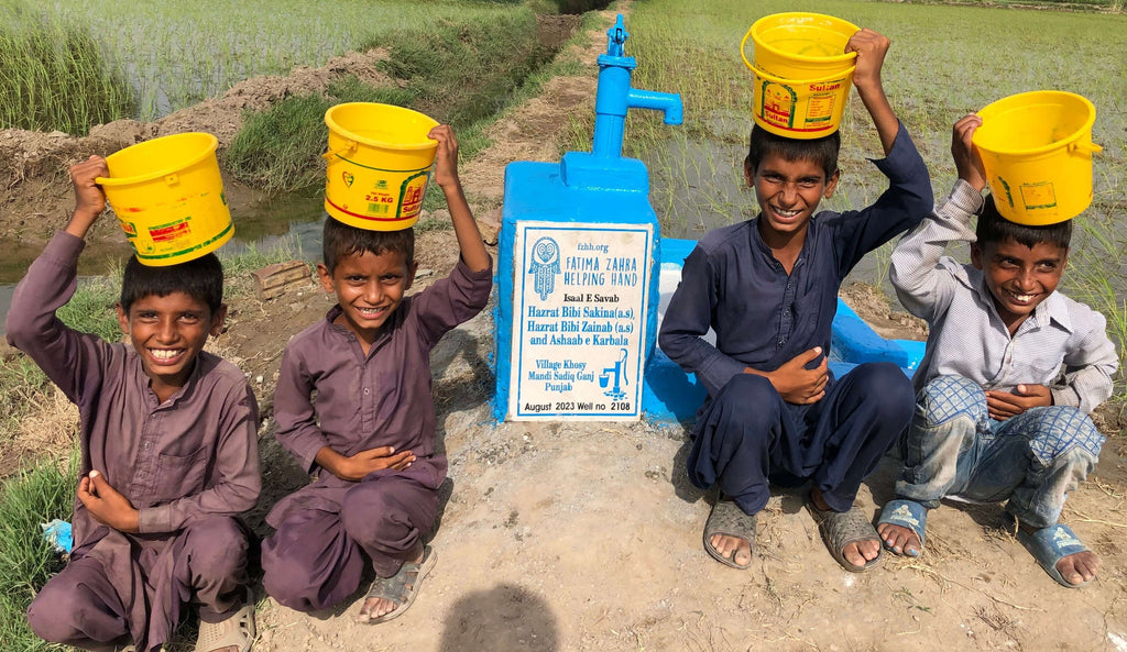 Punjab, Pakistan – Hazrat Bibi Sakina (a.s), Hazrat Bibi Zainab (a.s) and Ashaab e Karbala – FZHH Water Well# 2108
