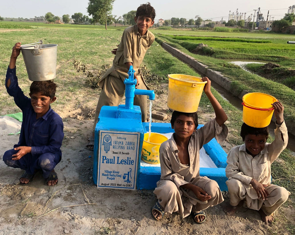 Punjab, Pakistan – Paul Leslie – FZHH Water Well# 2087