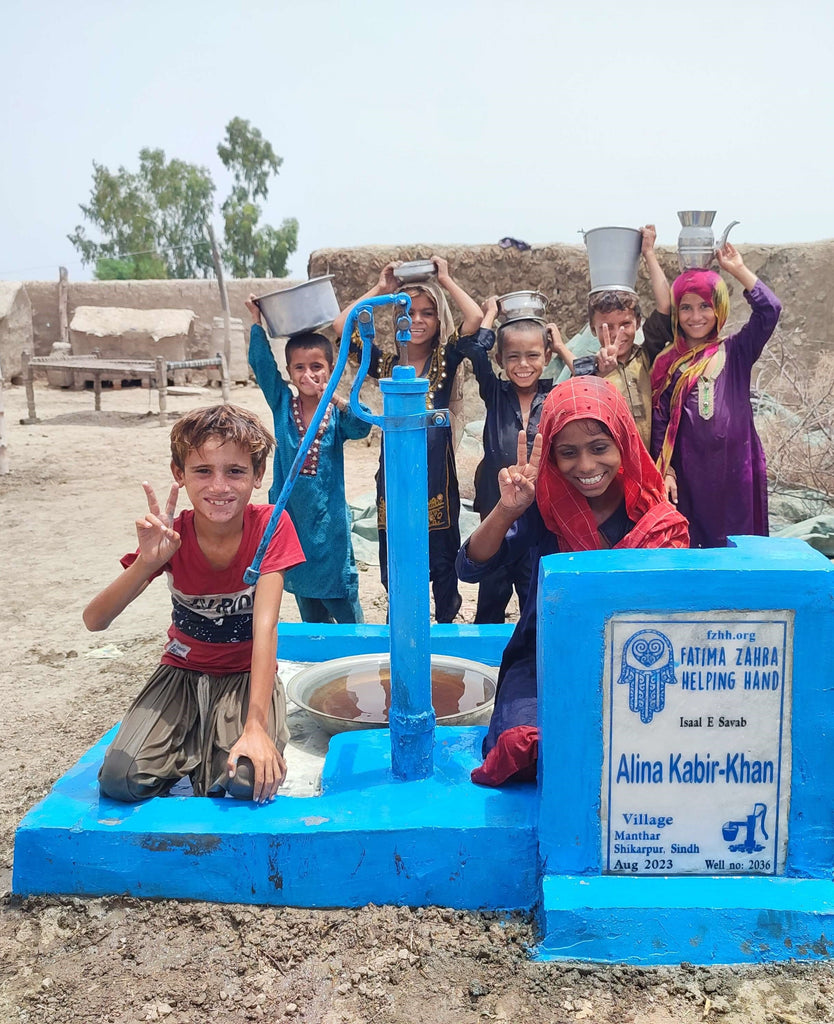 Sindh, Pakistan – Alina- Kabir Khan – FZHH Water Well# 2036