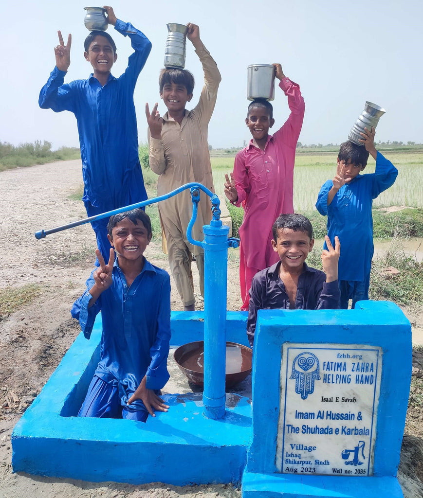 Sindh, Pakistan – Imam Ali Hussain & The Shuhada e Karbala – FZHH Water Well# 2035