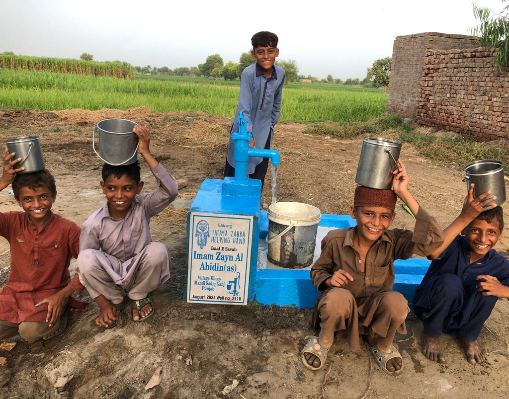 Punjab, Pakistan – Imam Zayn Al Abidin (AS) – FZHH Water Well# 2118