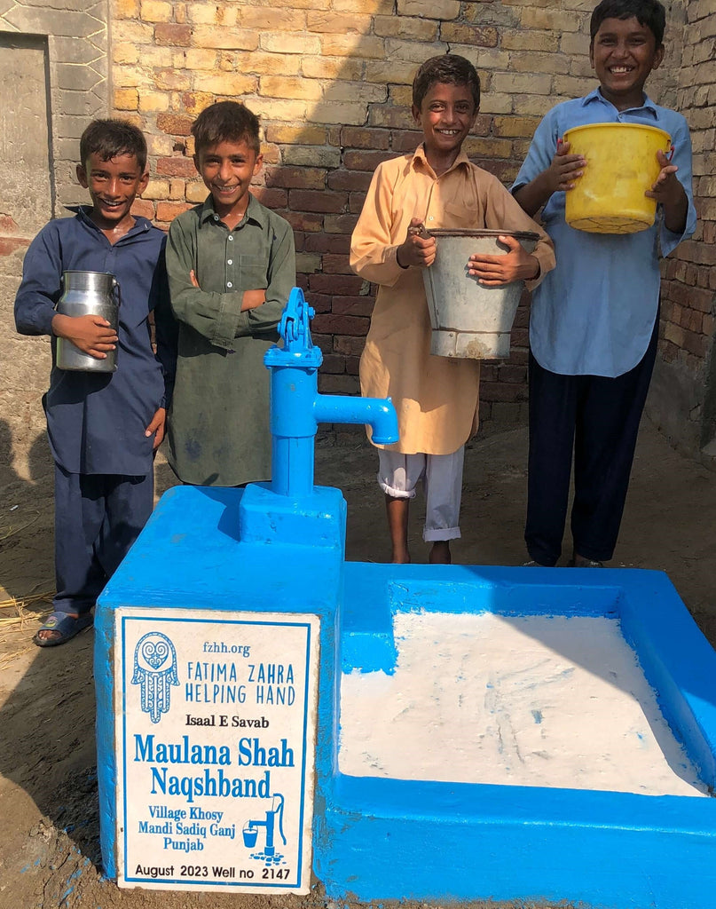 Punjab, Pakistan – Maulana Shah Naqshband – FZHH Water Well# 2147