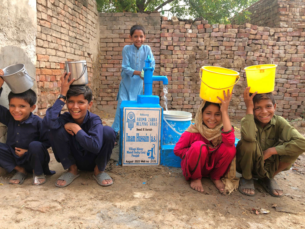 Punjab, Pakistan – Imam Hussain (a.s.) – FZHH Water Well# 2170