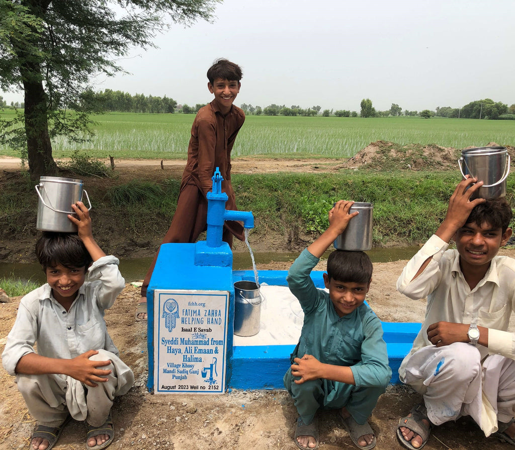 Punjab, Pakistan – Syeddi Muhammad ﷺ from Haya, Ali, Emaan & Halima – FZHH Water Well# 2152