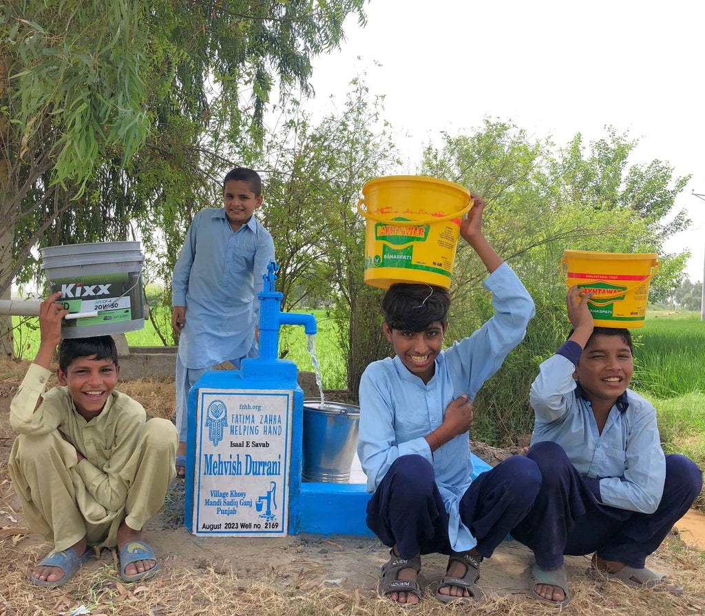 Punjab, Pakistan – Mehvish Durrani – FZHH Water Well# 2169