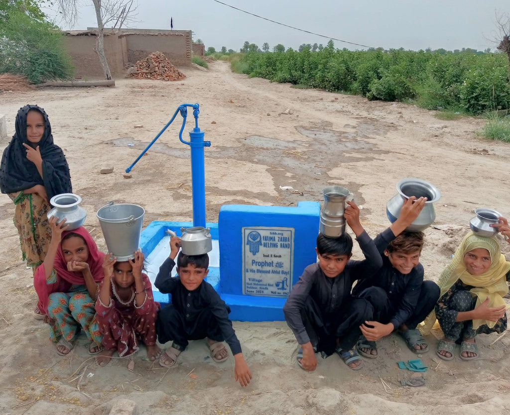 Sindh, Pakistan – Prophet SAW and his blessed Ahlul Bayt – FZHH Water Well# 1962