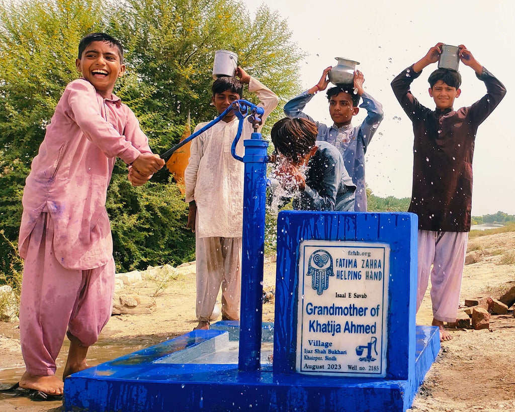 Sindh, Pakistan – Khatija Ahmed – FZHH Water Well# 2185