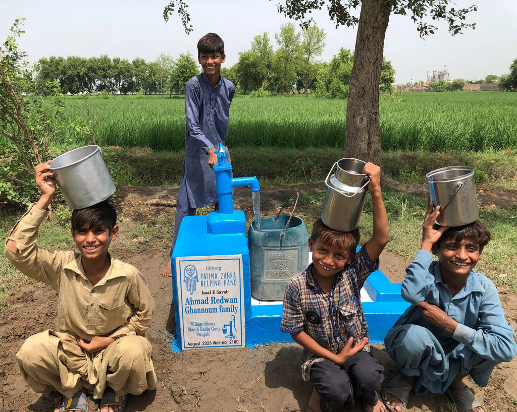 Punjab, Pakistan – Ahmad Redwan Ghannoum Family – FZHH Water Well# 2180