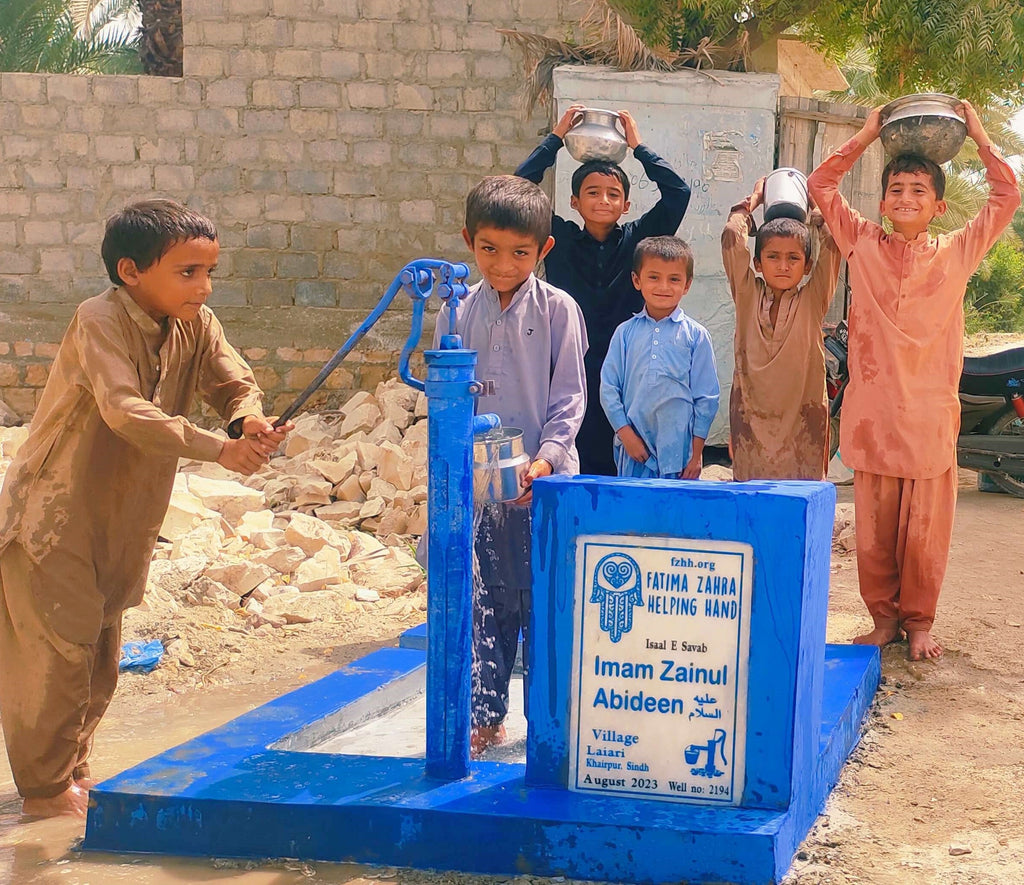 Sindh, Pakistan – Imam Zainul  Abideen AS – FZHH Water Well# 2194