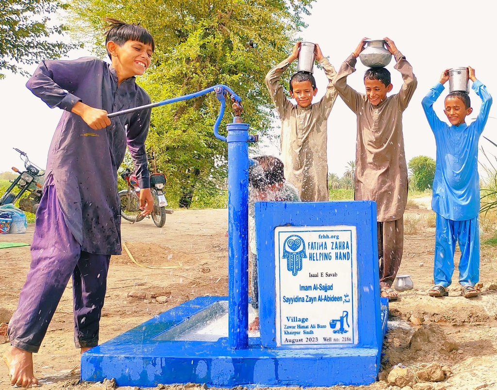 Sindh, Pakistan – Imam Al-Sajjad Sayyidina Zayn Al-Abideen AS – FZHH Water Well# 2186