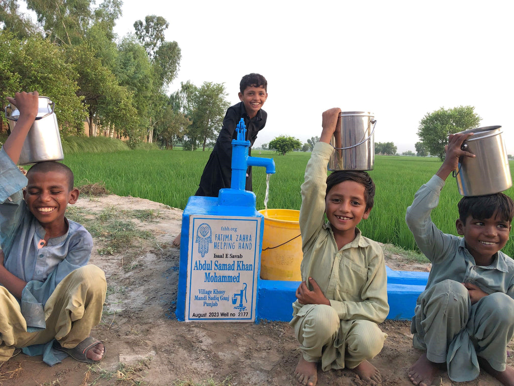 Punjab, Pakistan – Abdul Samad Khan Mohammed – FZHH Water Well# 2177