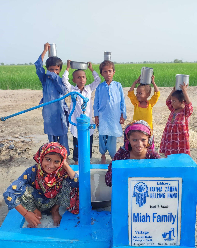Sindh, Pakistan – Miah Family – FZHH Water Well# 2200