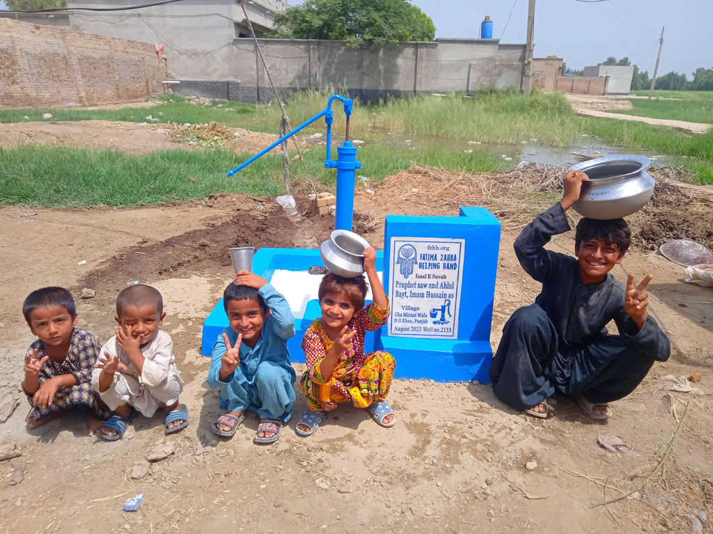 Punjab, Pakistan – Prophet saw and Ahlul Bayt, Imam Hussain as – FZHH Water Well# 2133