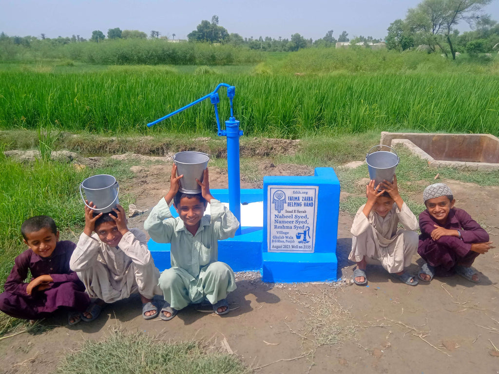 Punjab, Pakistan – Nabeel Syed, Nameer Syed , Reshma Syed – FZHH Water Well# 2135