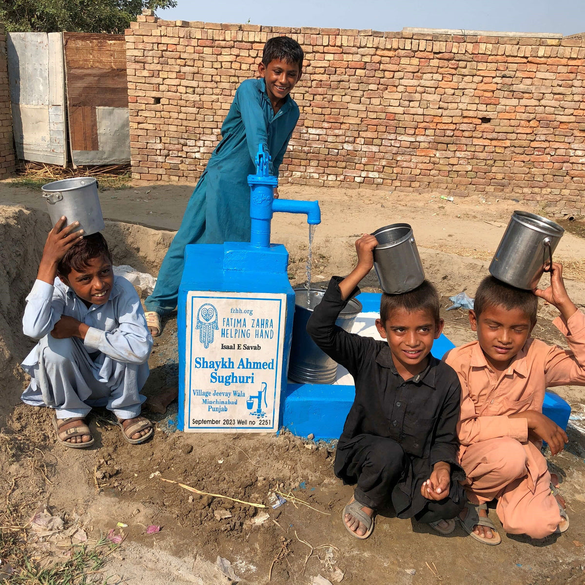 Punjab, Pakistan – Shaykh Ahmed Sughuri – FZHH Water Well# 2251– FZHH ...