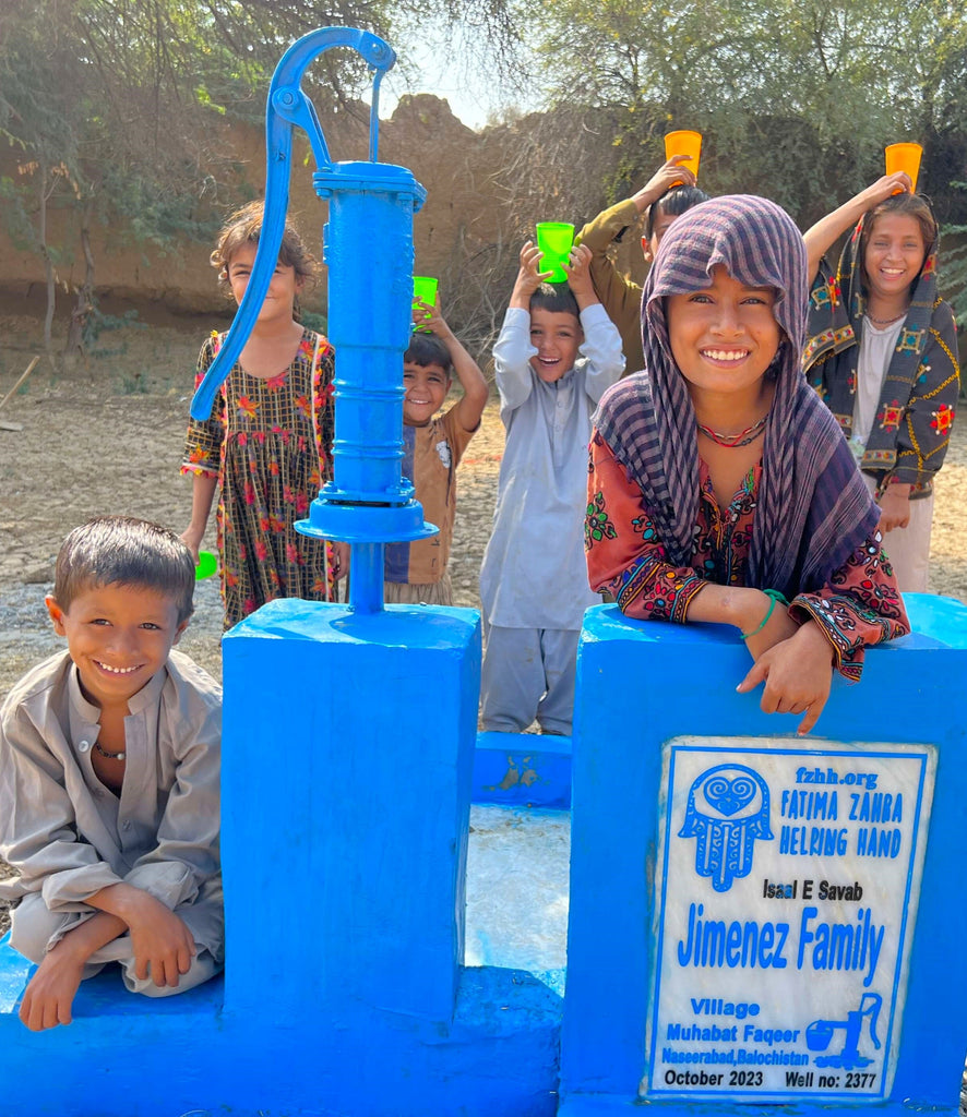 Balochistan, Pakistan – Jimenez Family – FZHH Water Well# 2377