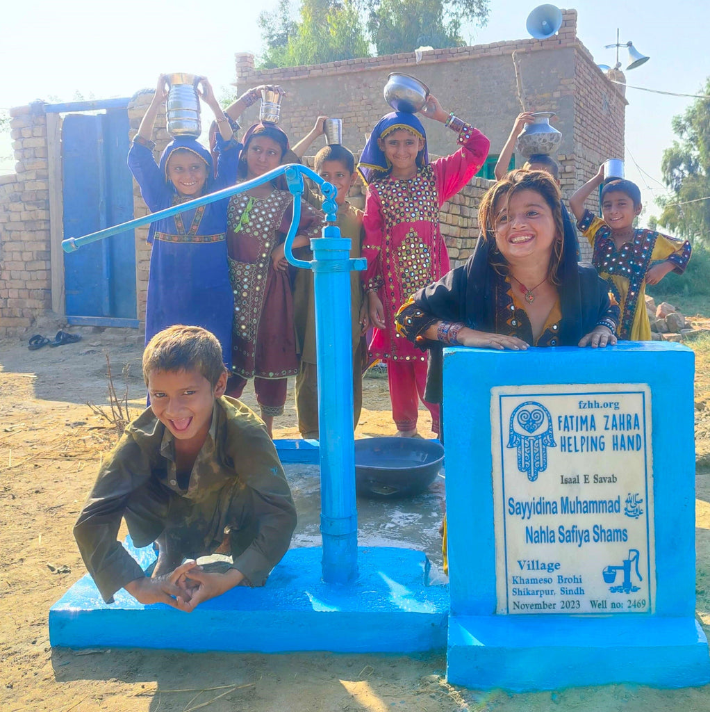 Sindh, Pakistan – Sayyidina Muhammad SAW Nahla Safiya Shams – FZHH Water Well# 2469