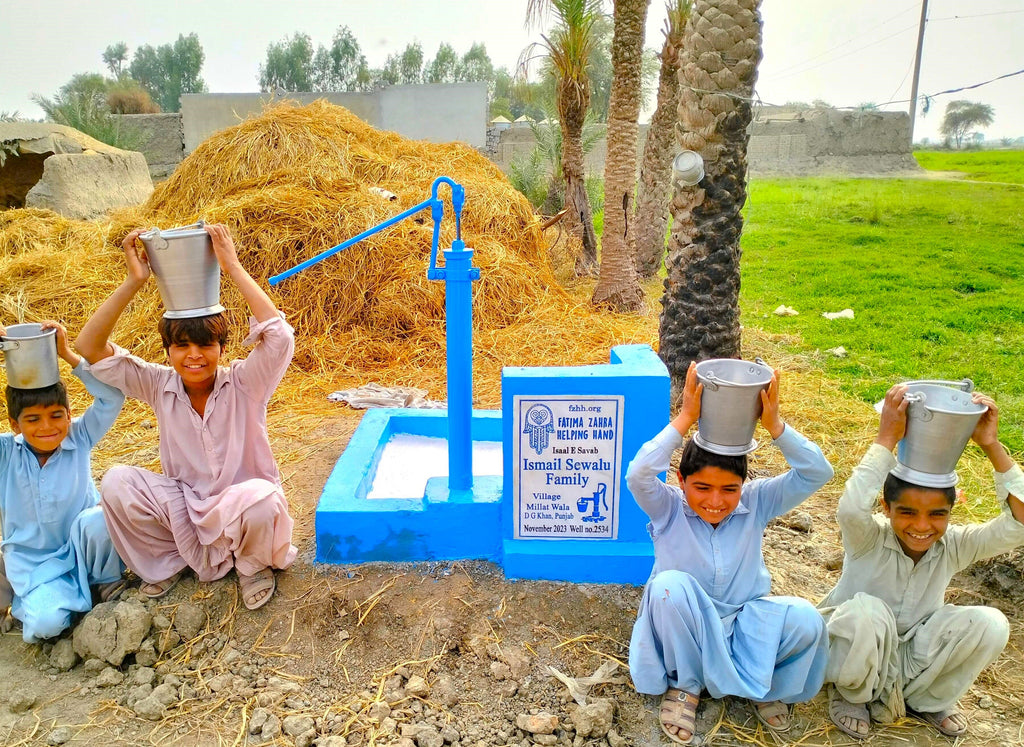 Punjab, Pakistan – Ismail Sewalu Family – FZHH Water Well# 2534
