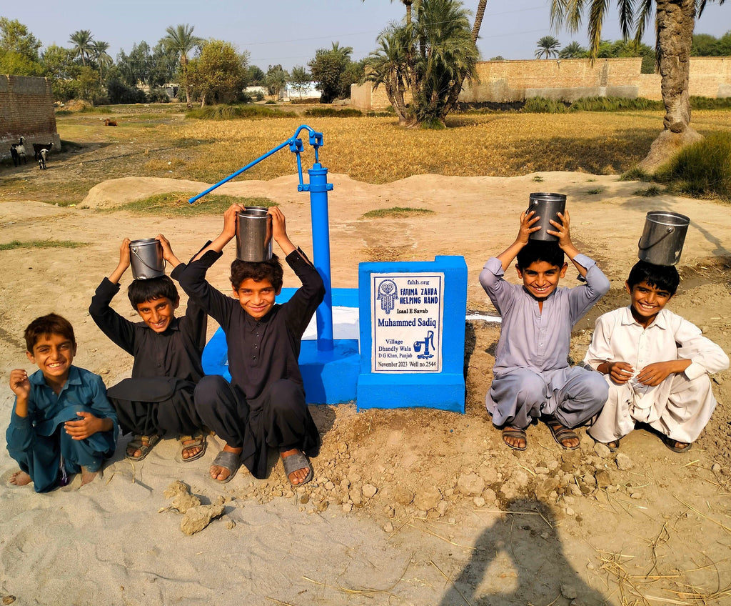 Punjab, Pakistan – Muhammed Sadiq – FZHH Water Well# 2544