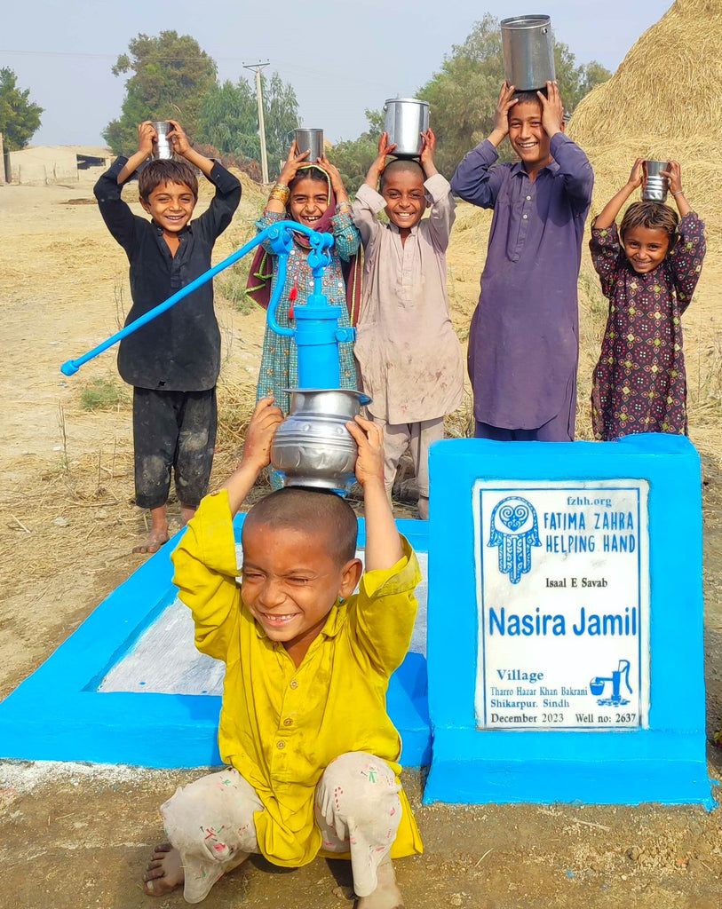 Sindh, Pakistan – Nasira Jamil – FZHH Water Well# 2637