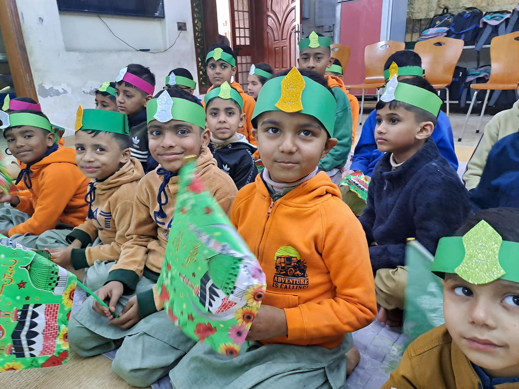 Lahore, Pakistan - Participating in Orphan Support & Mawlid Support Programs by Celebrating ZikrAllah & Mawlid an Nabi ﷺ & Serving Hot Meals to Beloved Orphans at Local Community's Orphanage