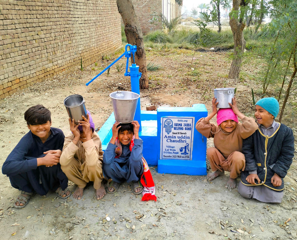 Punjab, Pakistan – Amin uddin Chaudhri – FZHH Water Well# 2726