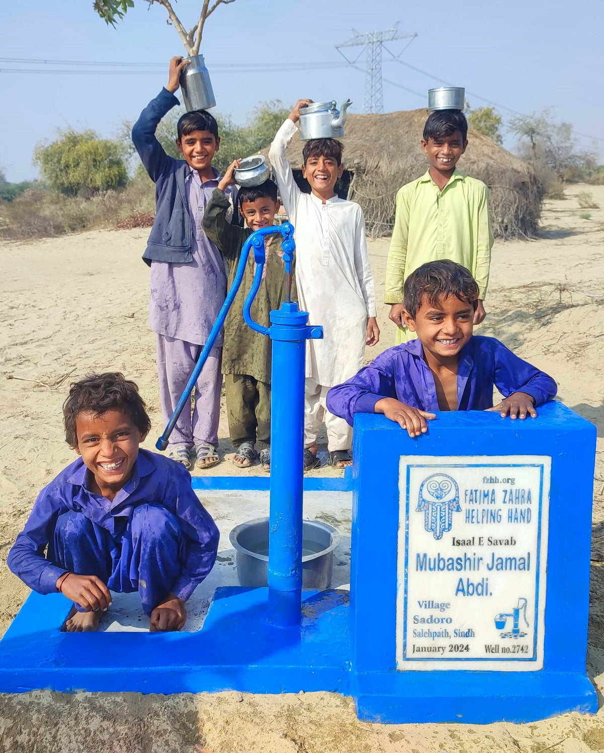 Sindh, Pakistan – Mubashir Jamal Abdi – FZHH Water Well# 2742– FZHH ...