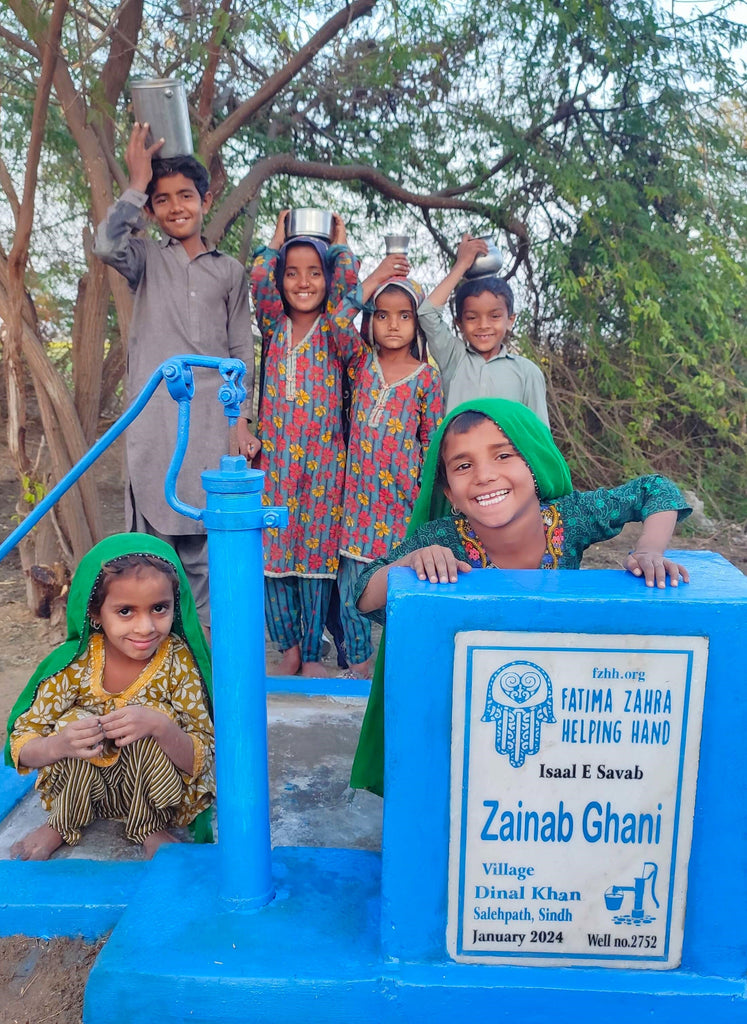 Sindh, Pakistan – Zainab Ghani – FZHH Water Well# 2752