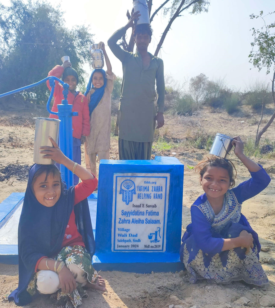 Sindh, Pakistan – Sayyidatina Fatima Zahra Aleiha Salaam – FZHH Water Well# 2819