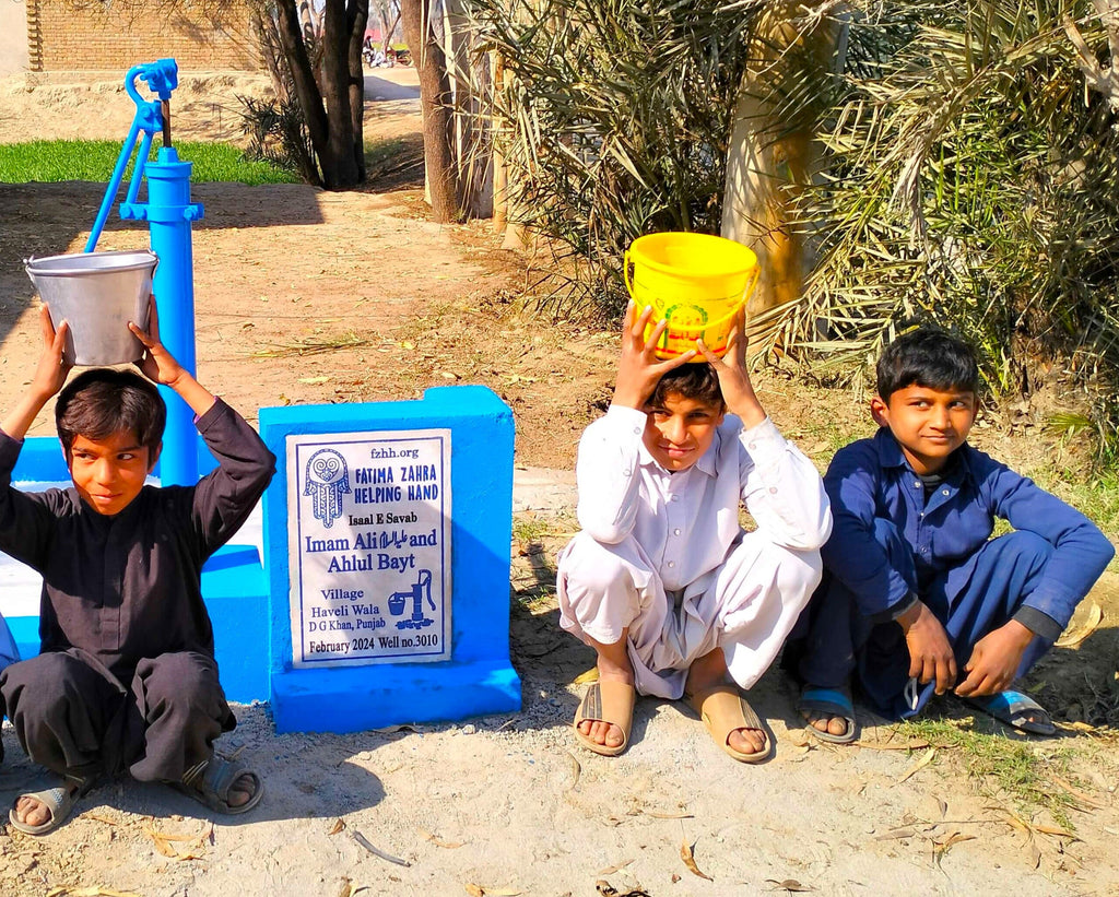 Punjab, Pakistan – Imam Ali ‎عليه السلام and Ahlul Bayt – FZHH Water Well# 3010