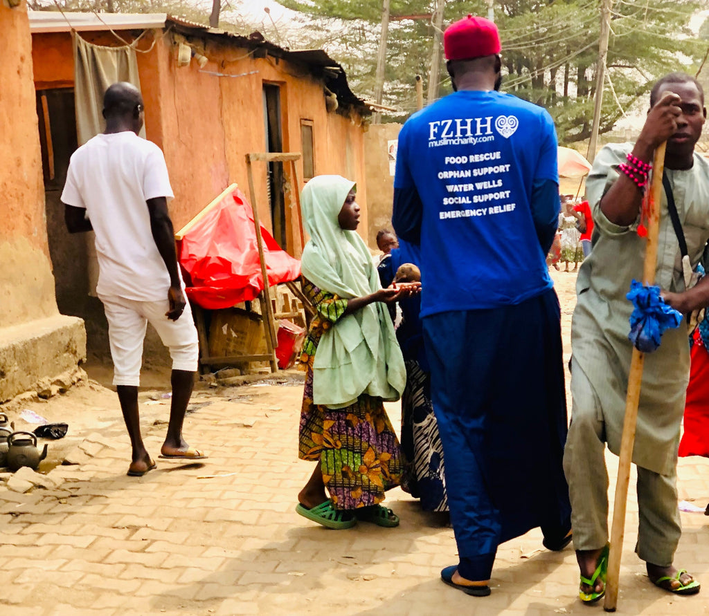 Abuja, Nigeria - Participating in Holy Qurbani Program & Mobile Food Rescue Program by Processing, Packaging & Distributing Holy Qurbani Meat to 40+ Less Privileged Women
