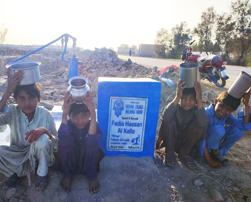 Sindh, Pakistan – Fadia Hassan Al Kalla – FZHH Water Well# 3196