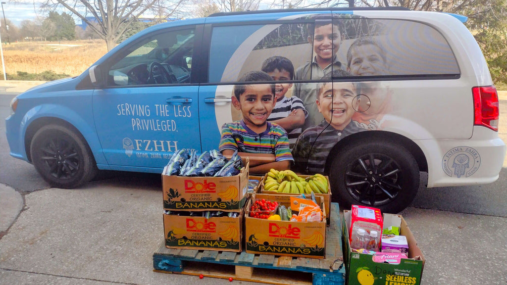 Chicago, Illinois - Participating in Mobile Food Rescue Program by Rescuing & Distributing Fresh Fruits & Vegetables to Local Community's Homeless Shelters Serving Less Privileged Women & Children