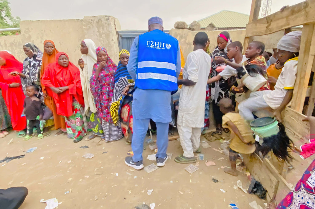 Abuja, Nigeria - Ramadan Program 14 - Participating in Month of Ramadan Appeal Program & Mobile Food Rescue Program by Distributing Hot Iftari Dinners to 224+ Less Privileged People with Disabilities