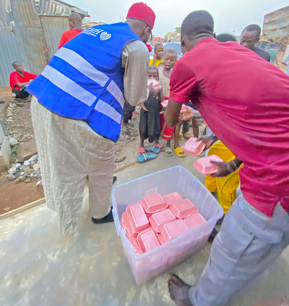 Abuja, Nigeria - Ramadan Program 15 - Participating in Month of Ramadan Appeal Program & Mobile Food Rescue Program by Distributing Hot Iftari Dinners to 215+ Less Privileged Children