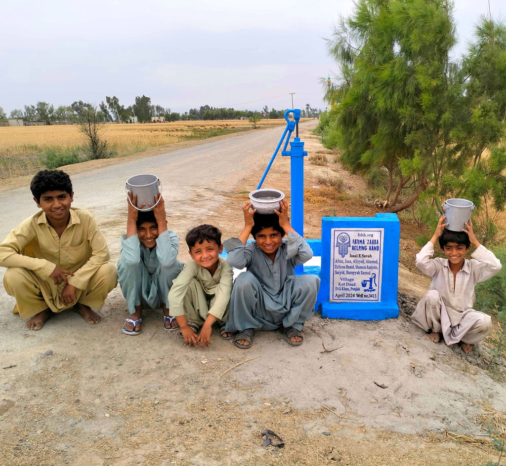 Punjab, Pakistan – Afraz, Joan, Aliyyah, Ahamad, Zulfeena Hamid, Shameza Ramjohn, Saiyid , Surayyah Samad – FZHH Water Well# 3413