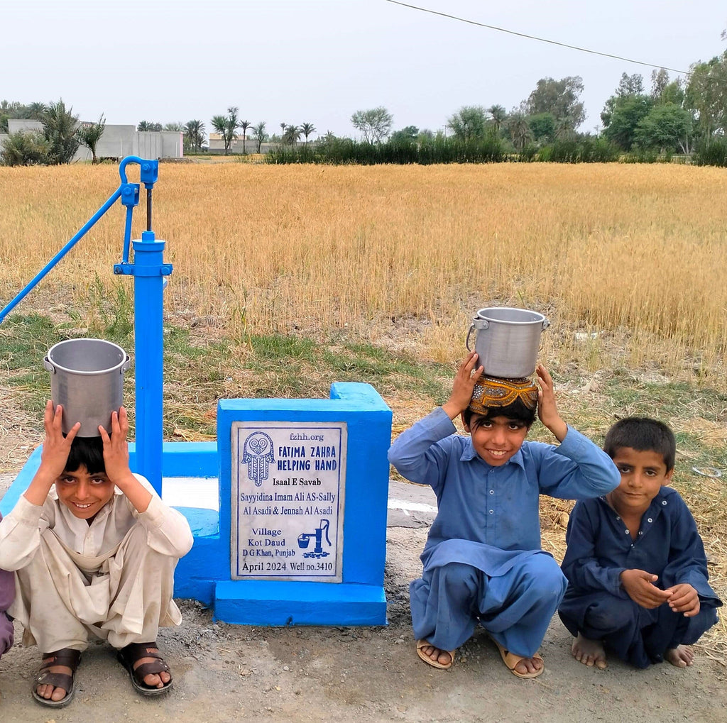 Punjab, Pakistan – Sayyidina Imam Ali AS - Sally Al Asadi & Jennah Al Asadi – FZHH Water Well# 3410