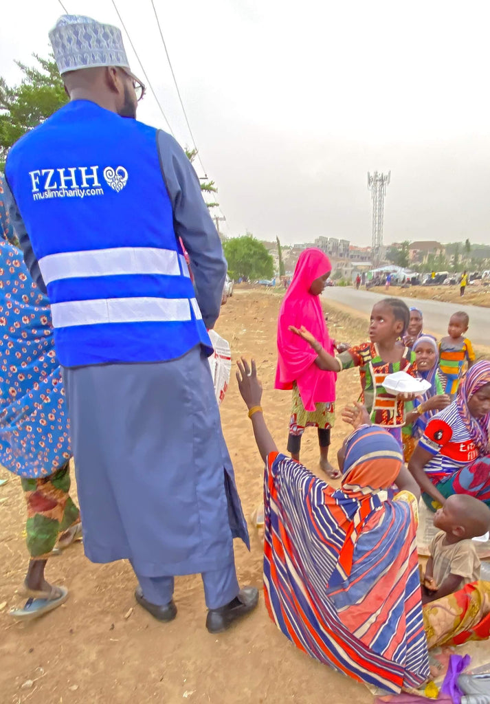 Abuja, Nigeria - Ramadan Program 24 - Participating in Month of Ramadan Appeal Program & Mobile Food Rescue Program by Distributing Hot Iftari Dinners to 300+ Homeless & Less Privileged People