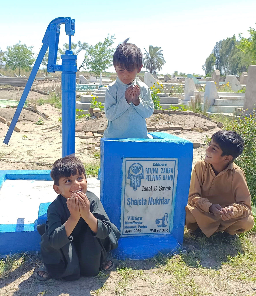 Punjab, Pakistan – Shaista Mukhtar – FZHH Water Well# 3355