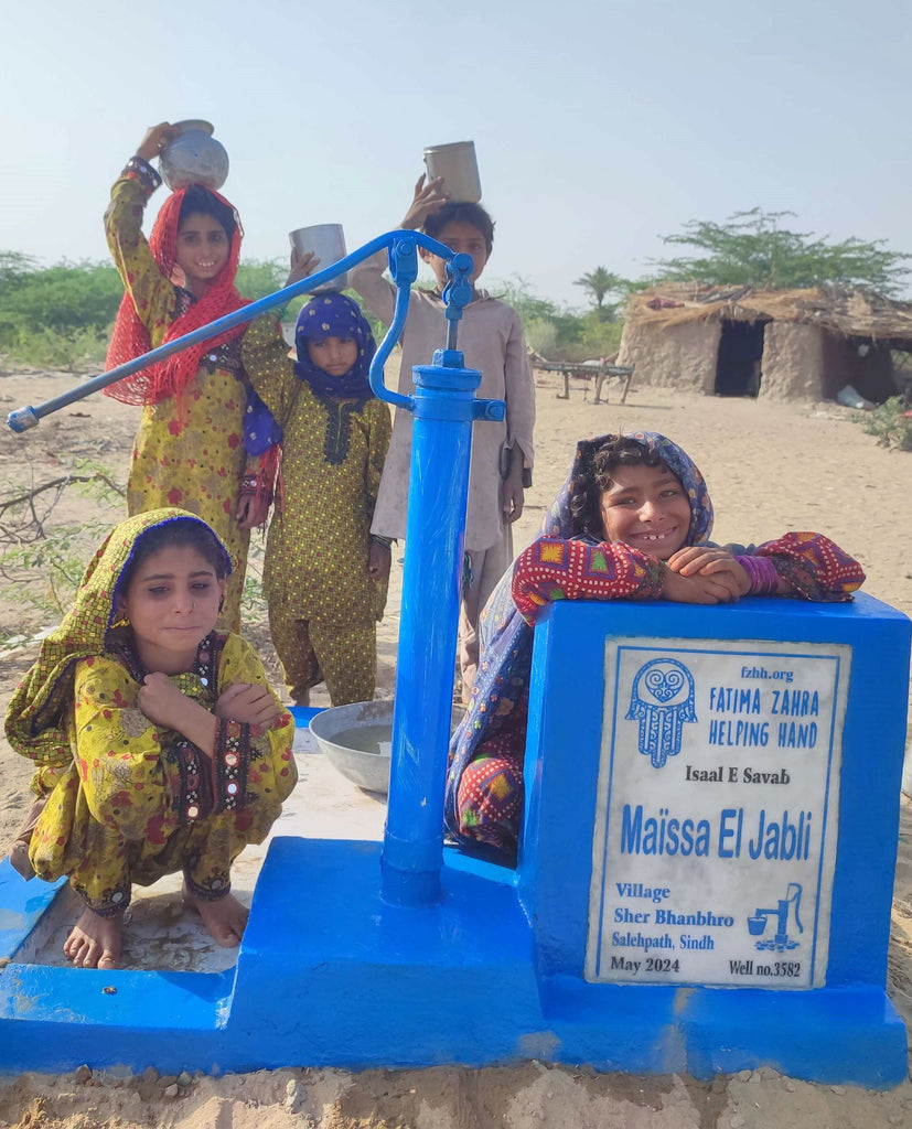 Sindh, Pakistan – Maissa El Jabli – FZHH Water Well# 3582