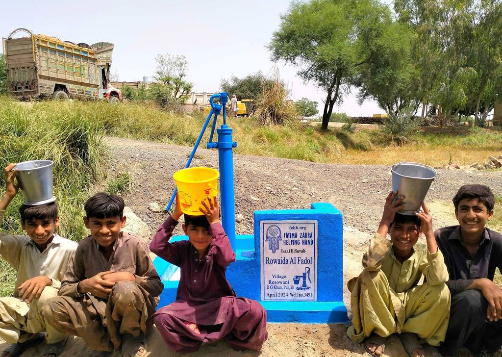 Punjab, Pakistan – Rowaida Al Fadol – FZHH Water Well# 3491