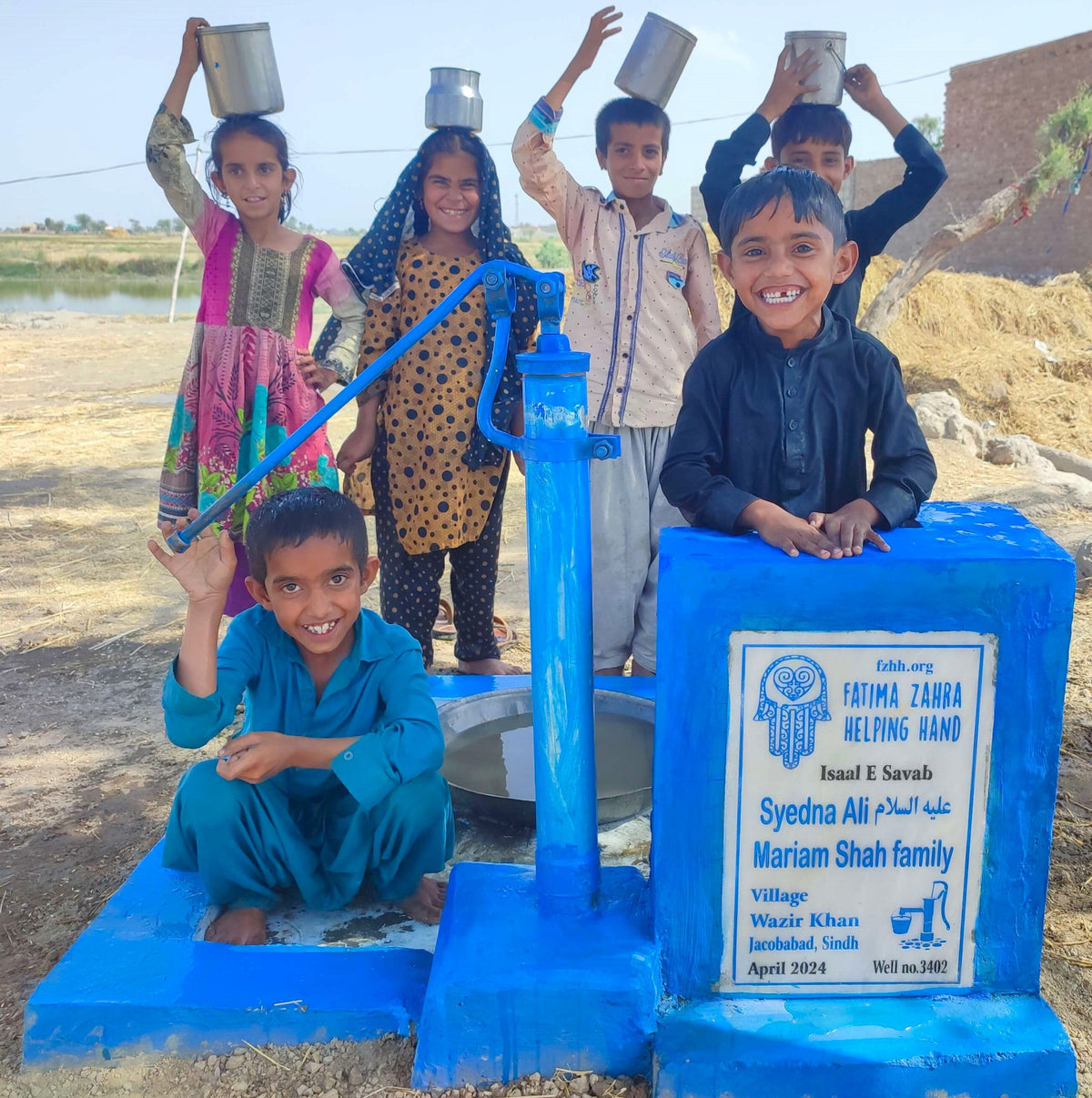 Sindh, Pakistan – Syedna Ali AS Mariam Shah Family – FZHH Water Well ...