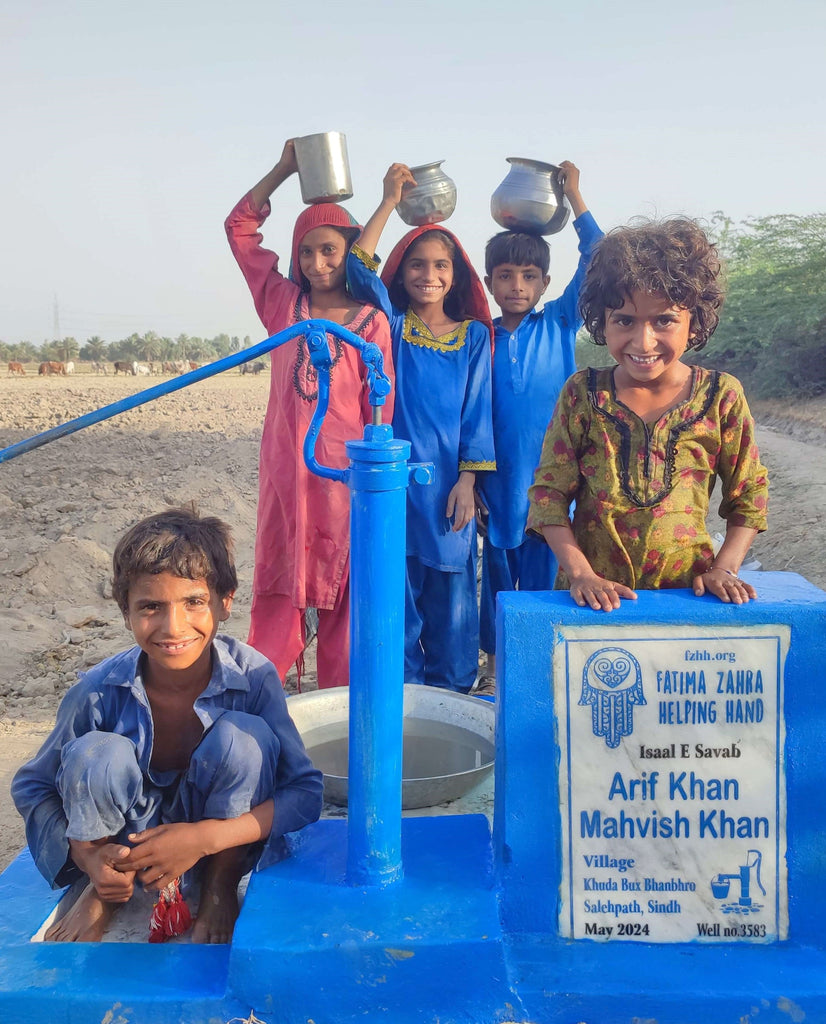 Sindh, Pakistan – Arif Khan Mahvish Khan – FZHH Water Well# 3583