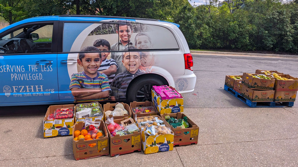 Chicago, Illinois - Participating in Mobile Food Rescue Program by Rescuing & Distributing Fresh Fruits & Vegetables to Local Community's Homeless Shelters Serving Less Privileged People