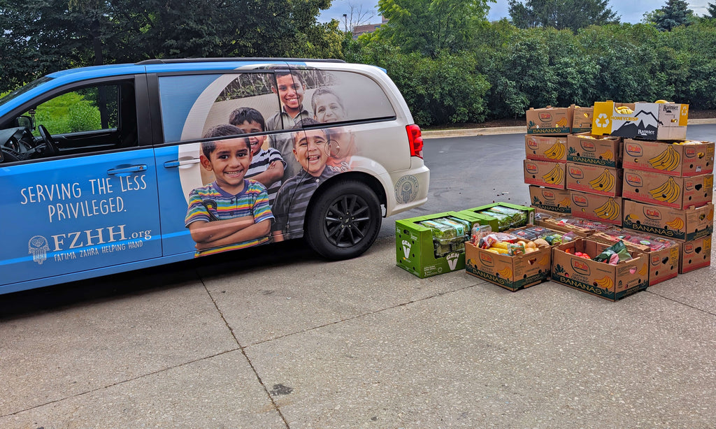 Chicago, Illinois - Participating in Mobile Food Rescue Program by Rescuing & Distributing Fresh Fruits & Vegetables to Local Community's Homeless Shelters Serving Less Privileged People