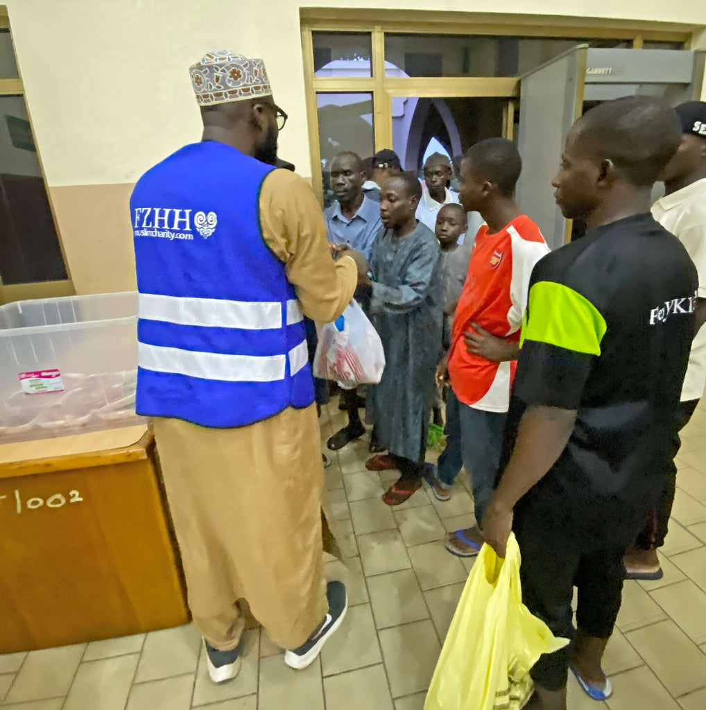 Abuja, Nigeria - Participating in Holy Qurbani Program & Mobile Food Rescue Program by Processing, Packaging & Distributing Holy Qurbani Meat from 5+ Holy Qurbans to Local Community's 154+ Less Privileged People