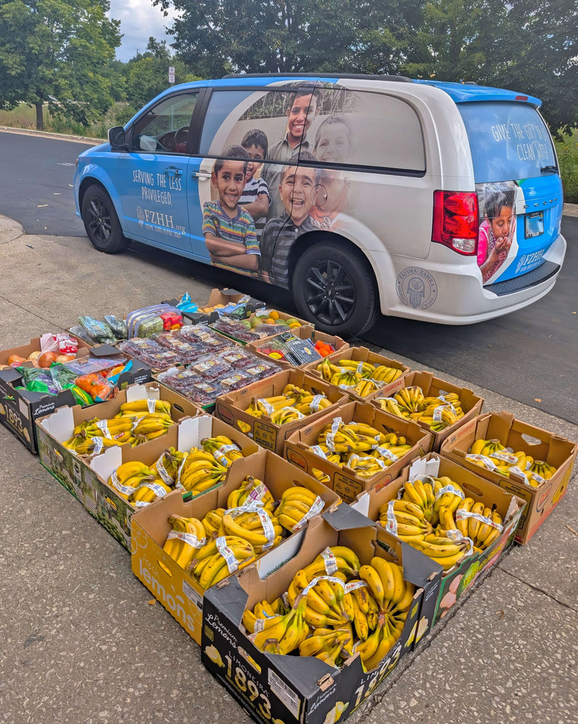 Chicago, Illinois - Participating in Mobile Food Rescue Program by Rescuing & Distributing 600+ lbs. of Fresh Fruits & Vegetables to Local Community's Homeless Shelters Serving Less Privileged People