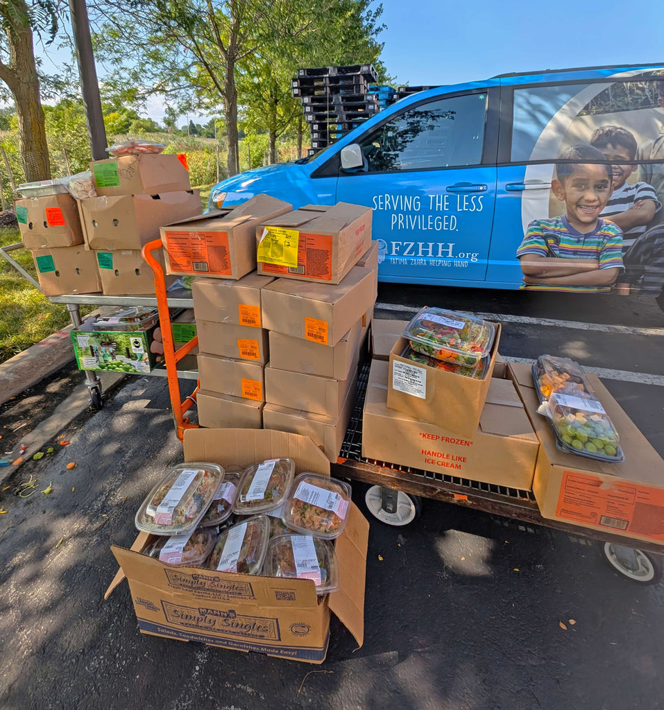 Chicago, Illinois - Participating in Mobile Food Rescue Program by Rescuing & Distributing 60+ Deli Meals, 600+ lbs. of Fresh Vegetables & Bakery Items to Local Community's Homeless Shelters Serving Less Privileged People